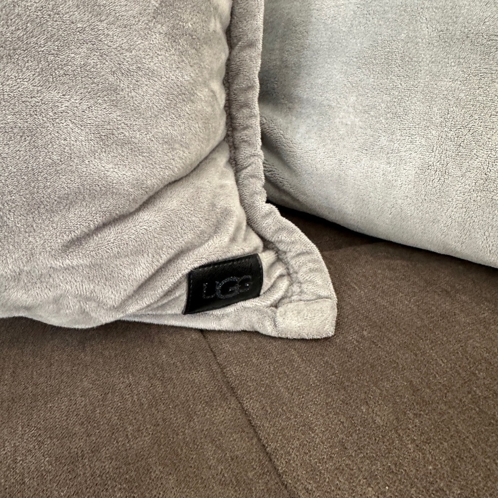 UGG Faux Fur Throw Pillows 20x20 - Picture 3 of 3